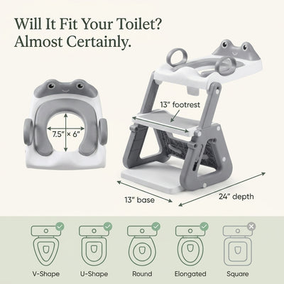 Steplo™ 2-in-1 Potty Training Seat & Step Stool