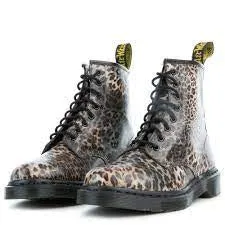 1460 Leopard Print Smooth Boot