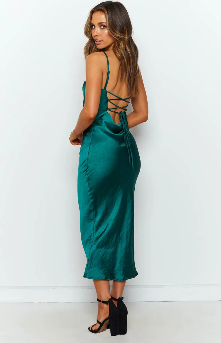 Amaryllis Dress Emerald