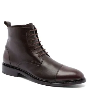 Anthony Veer Men's Casual Leather Lace Up Classic Boots Monroe Goodyear brown