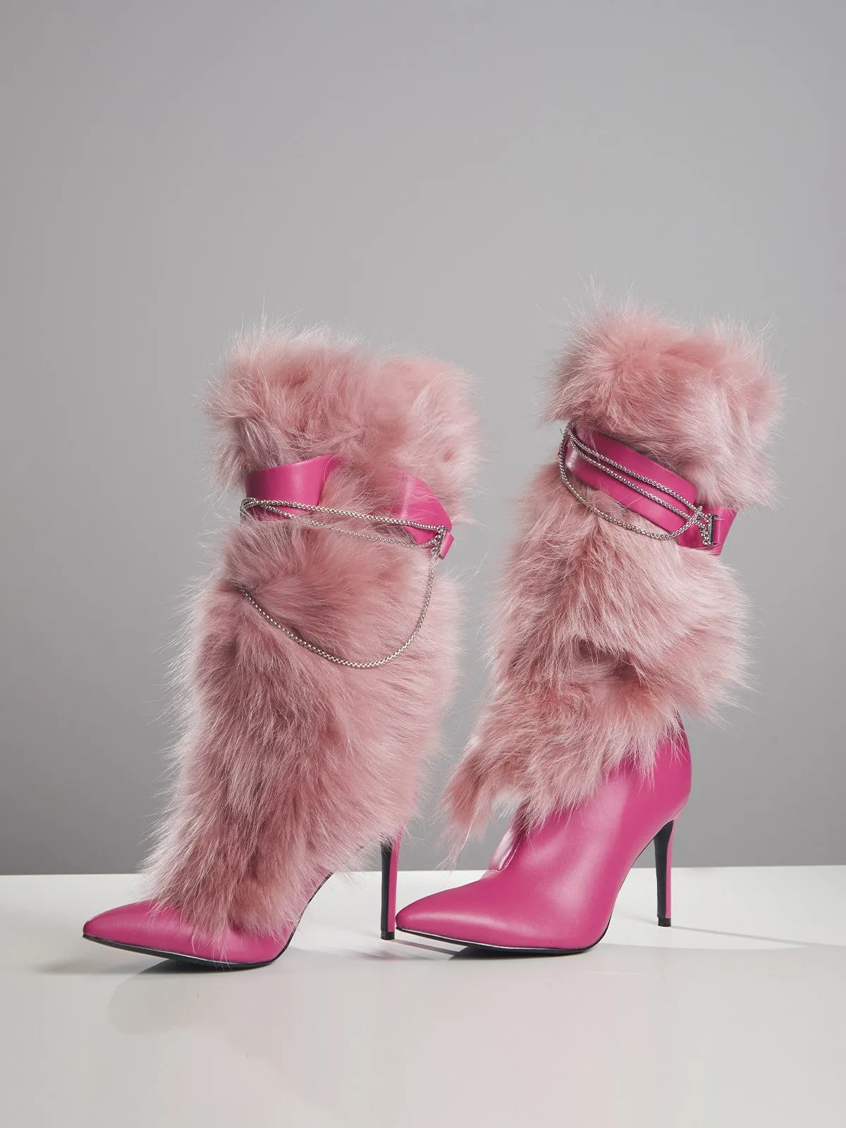 Bahar Faux Fur Boots