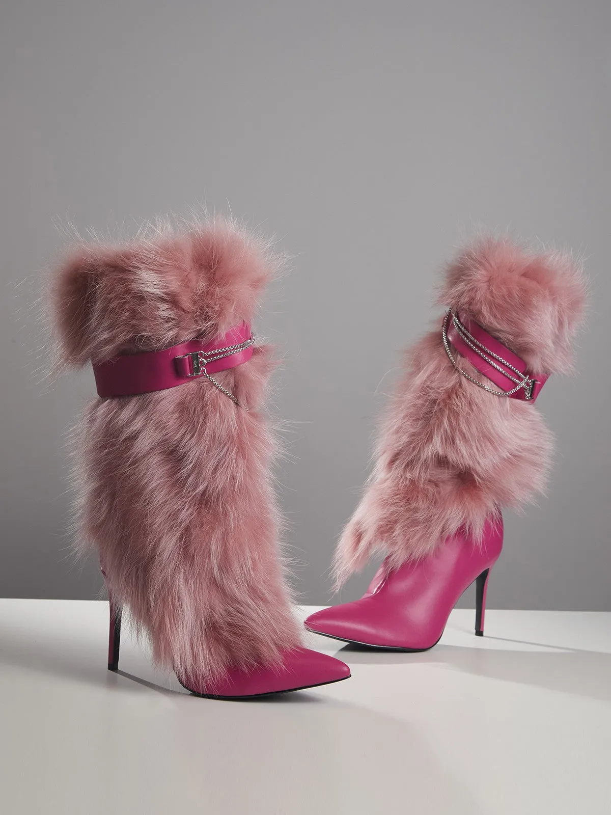 Bahar Faux Fur Boots