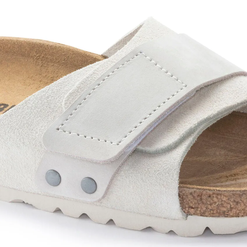 BIRKENSTOCK Women's Oita Suede Leather (Antique White - Narrow Fit)