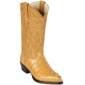 Caiman Tail Cowboy Boots Buttercup