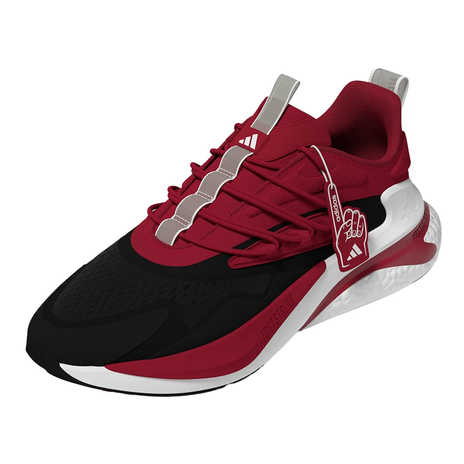 Indiana Hoosiers Adidas Alphaboost V.2 Crimson Shoes