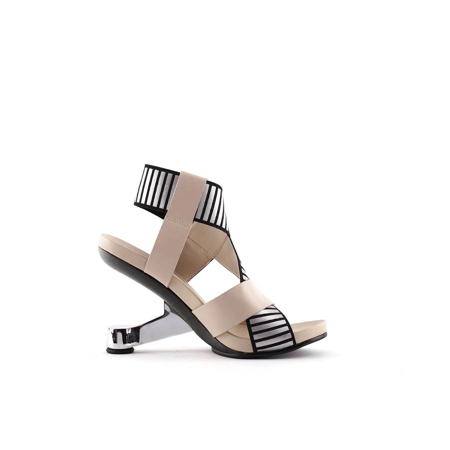 Leather Wrap Strap Sandals