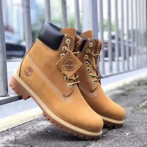 Martin Boots High-Top Shoes New Unisex Shoes Winter Trendy Waterproof and Hard-Wearing Non-Rotten Worker Boots Cotton-Padded Shoes