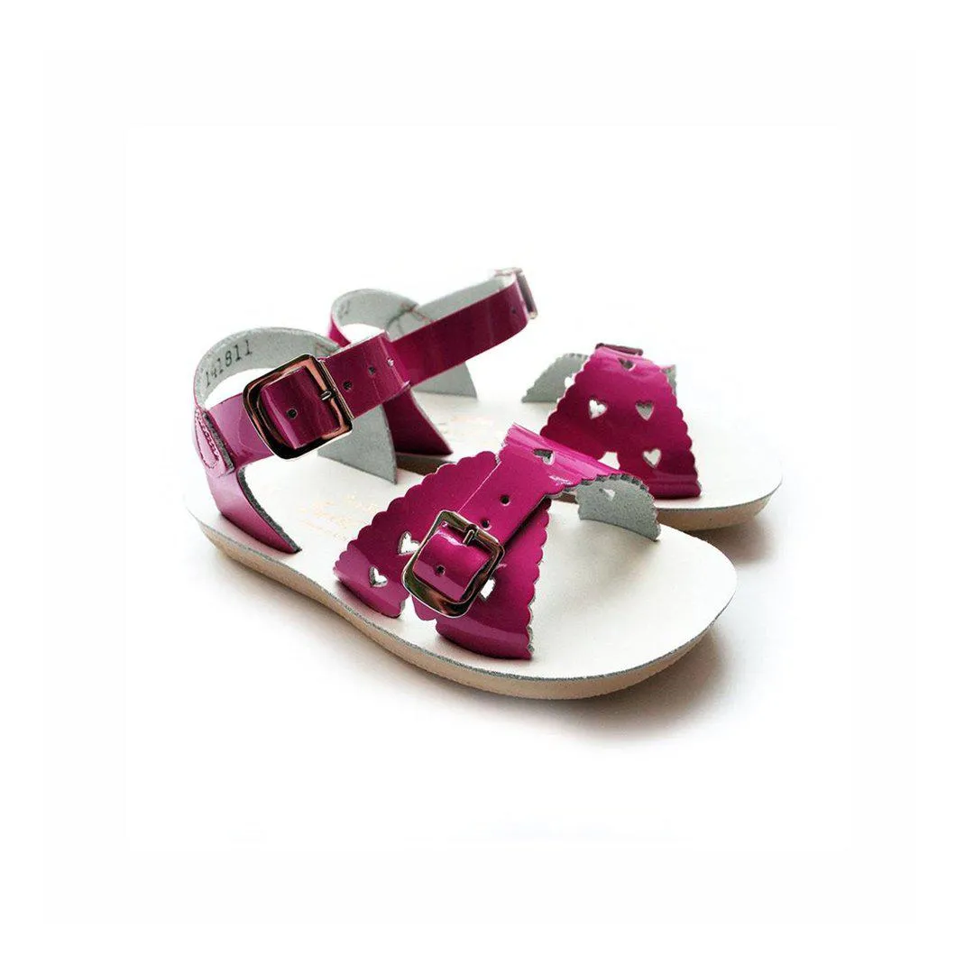 Outlet - Salt-Water Sun-San Kid's Sandals - Sweetheart - Shiny Fuchsia