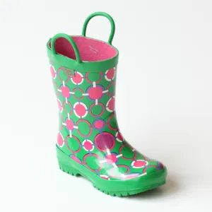 Pluie Pluie Girls RB - CC Circle Chain Rain Boots