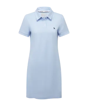 St Ives Polo Dress - Sky Blue