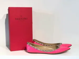 Valentino Garavani Rockstud Patent Flats